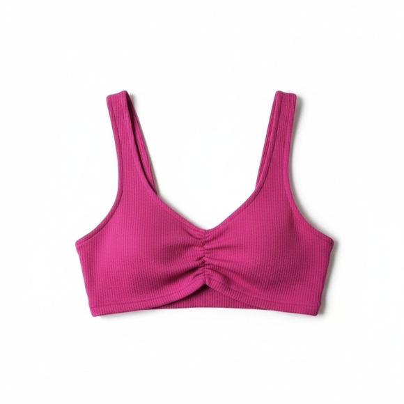 wild fable Other - Wild Fable Medium Pink Tie Front Sports Bra Top